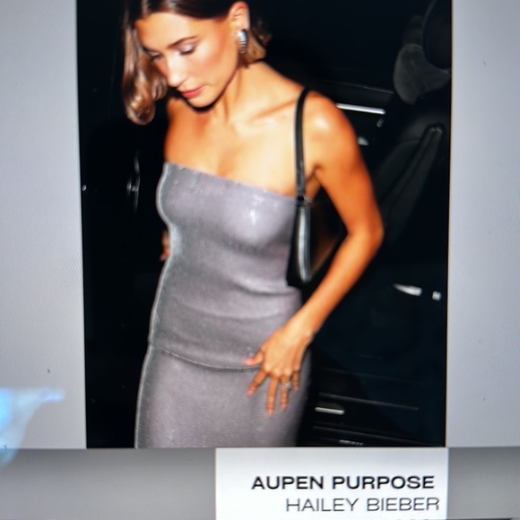 AUPEN PURPOSE HANDBAG - SNOW - NWT - CELEBRITIES  HAVE BEEN SPOTTED CARRYING BAG - Picture 14 of 15